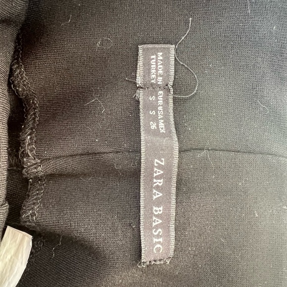 Zara leggings black size small (26) - Picture 3 of 3